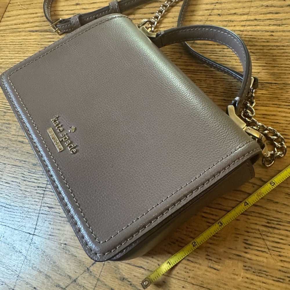 Kate Spade Mauve Leather Crossbody Bag